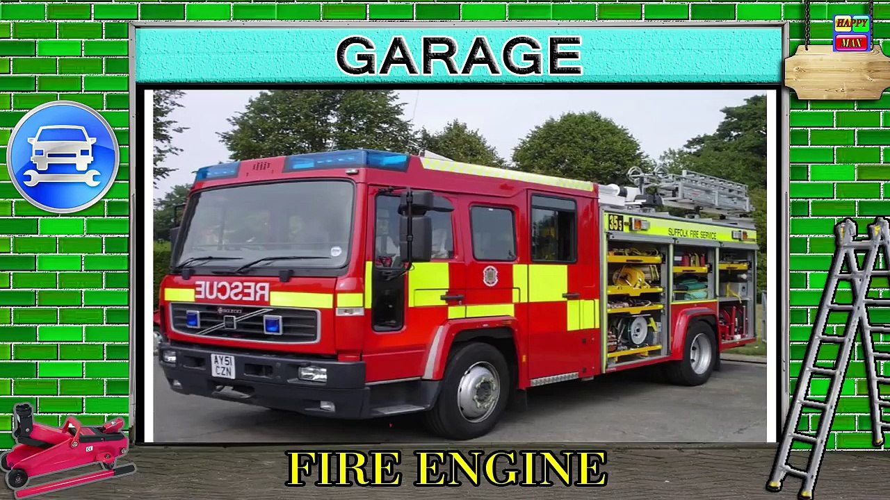 Learn sounds and names of transport vehicles for children, toddlers and