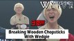 [WINNER Live] Breaking Wooden Chopsticks with Wedgie 20170415