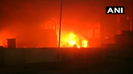 மகாராஷ்டிரா கெமிக்கல் ஆலையில் தீ விபத்து- வீடியோ