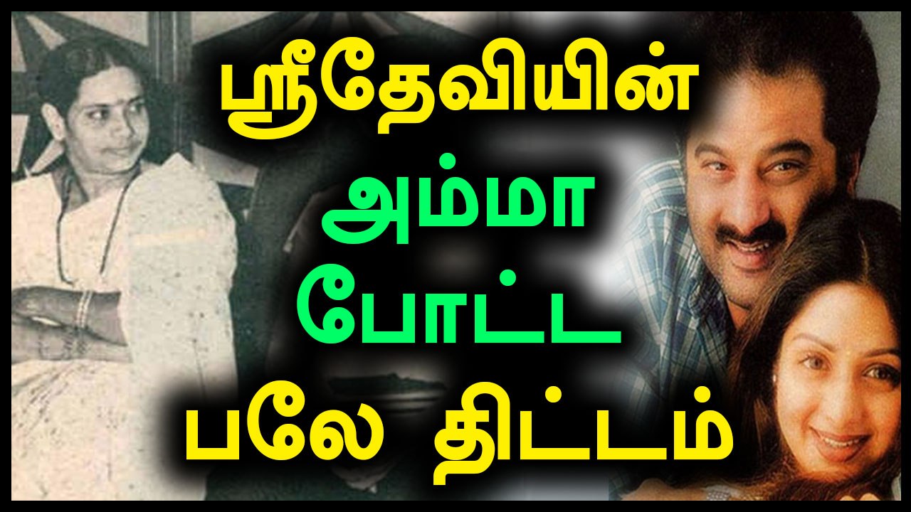 போனி கபூரை விரட்டிவிட ஸ்ரீதேவியின் அம்மா போட்ட பலே திட்டம்- வீடியோ