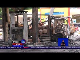 Ledakan SPBU Diduga Akibat Percikan Api  NET 16