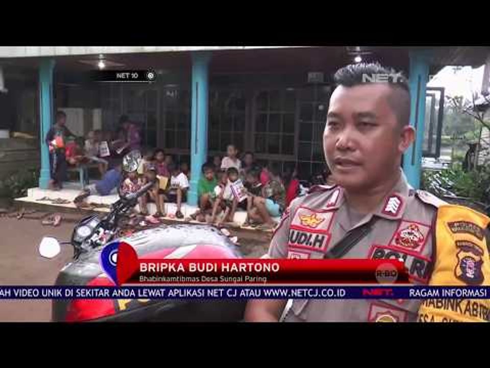 Perpus Keliling Dari Petugas Polisi  NET 10