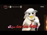 [King of masked singer] 복면가왕 -'sheep',individual Girl group 2x dance 20170402