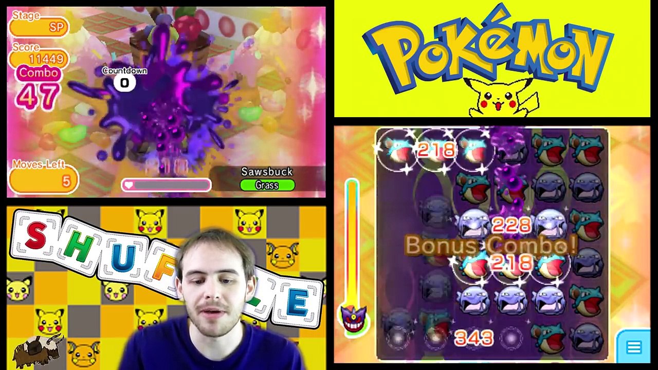 Pokemon Shuffle - Angry Pikachu Safari - Episode 111