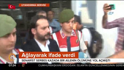 Serbes hakim karşısına çıktı