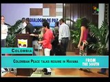 Colombia peace talks resume in Havana