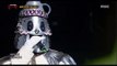 [King of masked singer] 복면가왕 - 'Warm Heart Tin Robot' defensive   stage - One Candle 20170101