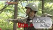 [Real men] 진짜 사나이 - Jeong Gyeo-Woon twiseted his tongue because of tension! 20150705