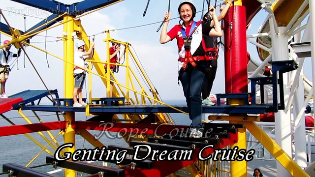 Rope Course & Zip Ride on Genting Dream Cruise
