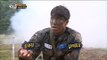 [Real men] 진짜 사나이 - Hyung Tak shoot the crow chemical gas 20161030