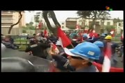 Peruvian police attack striking miners