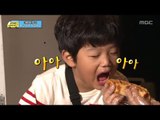 [아빠! 어디가?] 준수가 말하는대로 밥만드는 성주아빠! 생각보다 맛있는 꿈틀이밥~!, 일밤 20131103