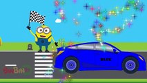 Learn Colors For Children With Cars For Kids Videos | Sports Car | BinBin Tv