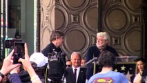 Harrison Ford Shows Up For Mark Hamill's Hollywood Star Ceremony