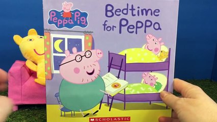 PEPPA PIG Read Along Story Book BEDTIME FOR PEPPA!