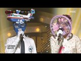 [King of masked singer] 복면가왕 - 'Beef or chicken' vs 'fan' 1round - Farewell Story 20160724