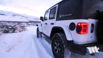 SNOW WHEELING SERENITY - Jeep JL Wrangler Rubicon Off Road in the Snow