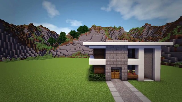 Minecraft: How To Build A Small Modern House Tutorial (#6)
