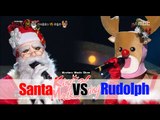 [King of masked singer] 복면가왕 - 'Glamor girl Rudolph' VS 'Good friend Santa Claus' - Greedy 20151213