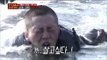 [Real men] 진짜 사나이 - DinDin,success tie up swimming!'to live, I want to live!' 20151220