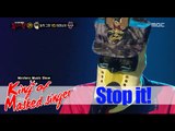 [King of masked singer] 복면가왕 - 'Stop what you're doing!'2round! - rhinoceros 20151011