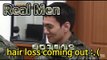 [Real men] 진짜 사나이 -  Lee Gyuhan, 'hair loss coming out' 20150405