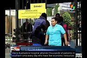 Peruvian doctors complete third day of strike