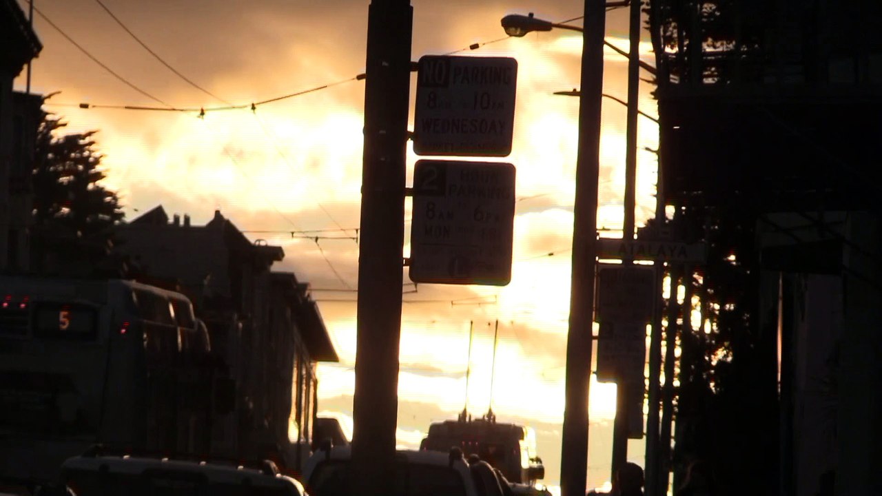 Sunset  Fulton st -3-7-2017