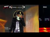 [King of masked singer] 복면가왕 - Army sergeant Napoleon's 2 round! - 'tears' 20150911