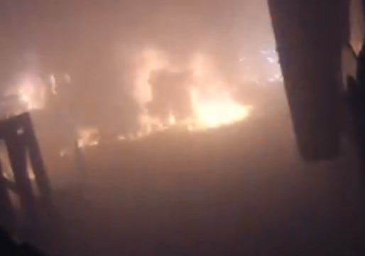 Fire Brigade Shares Bodycam Footage From Inside Emu Plains Building Fire