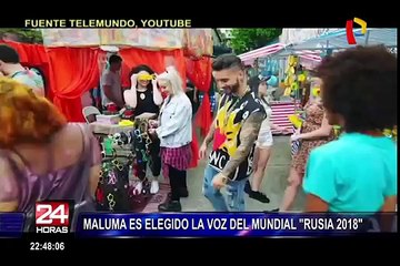 Maluma interpretará una de las canciones del Mundial “Rusia 2018”