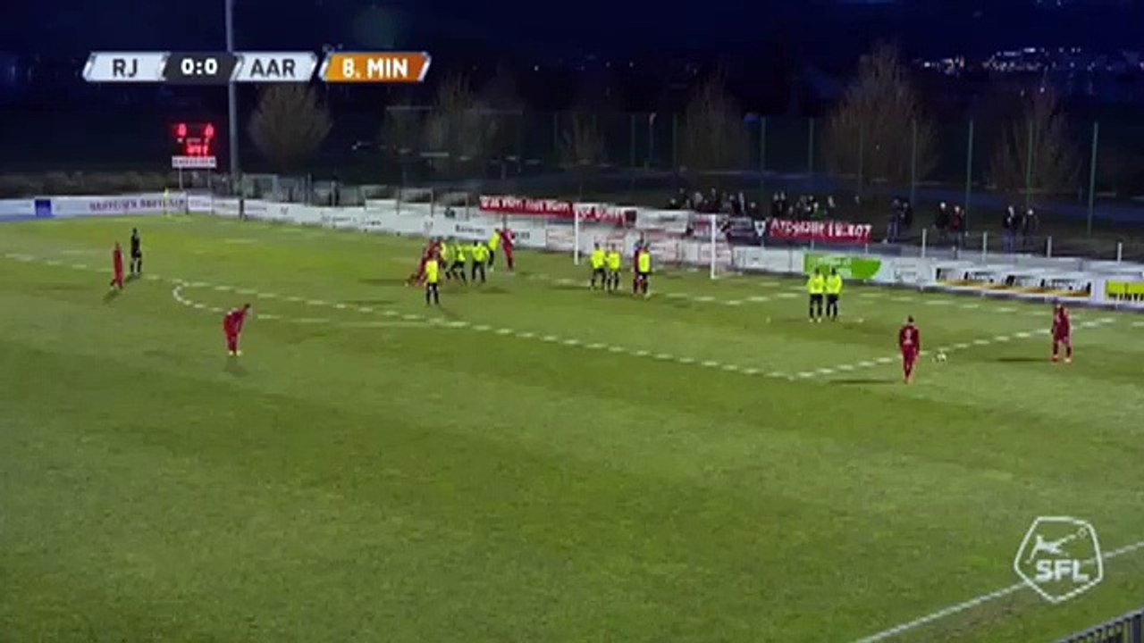 Rapperswil-Jona 1:0 Aarau (Switzerland. Challenge League. 8 March 2018)