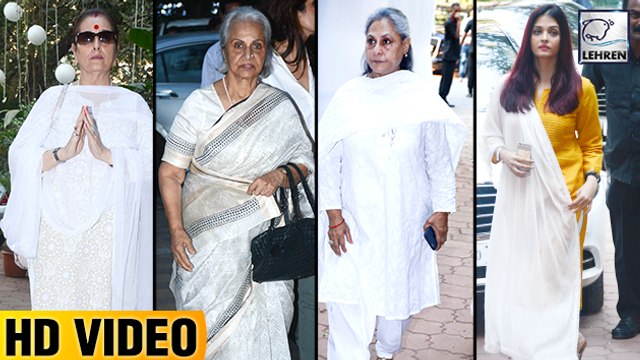 Bollywood Celebs At Shammi's Prayer Meet