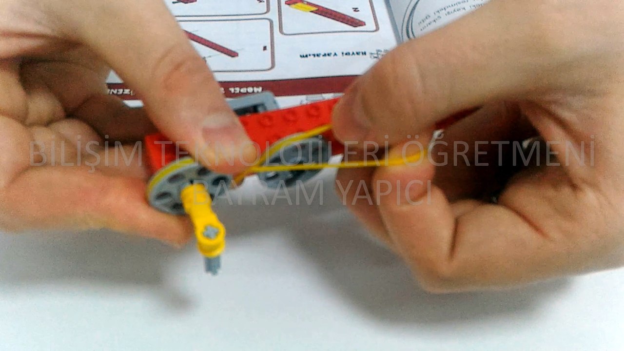 LEGO Simple Machines -  D2 - DÖNME YÖNÜ TERS MAKARALAR