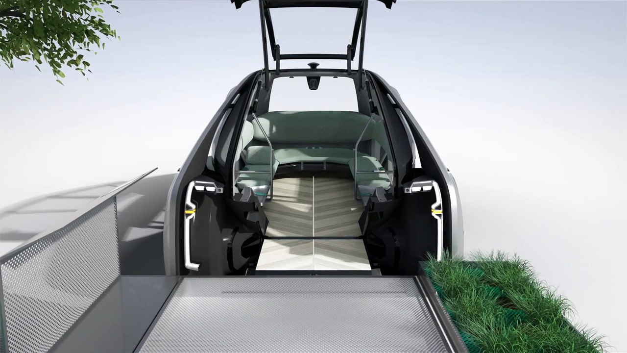 2018 Renault EZ-GO animatic - Experience on board and storage