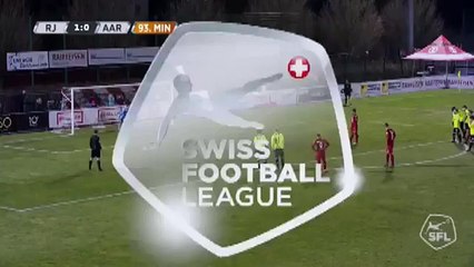 Rapperswil-Jona 2:0 Aarau (Switzerland. Challenge League. 8 March 2018)