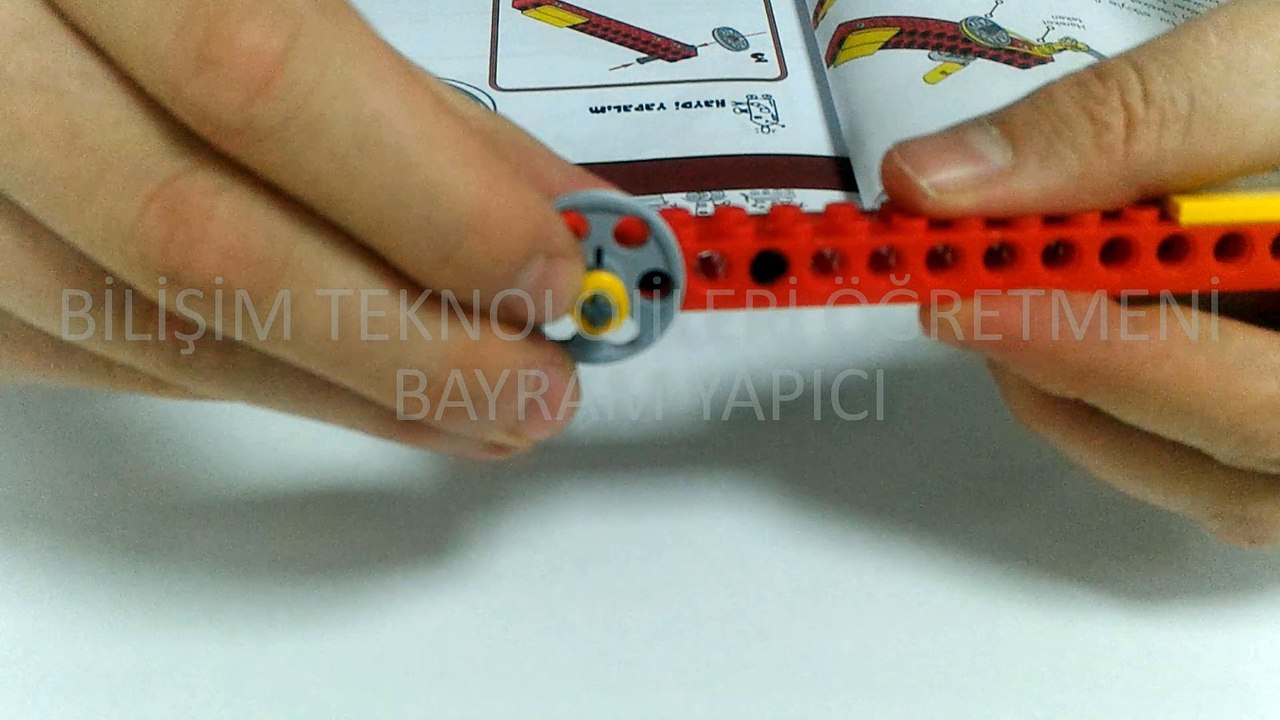 LEGO Simple Machines -  D4 - YAVAŞ DÖNME MAKARALAR