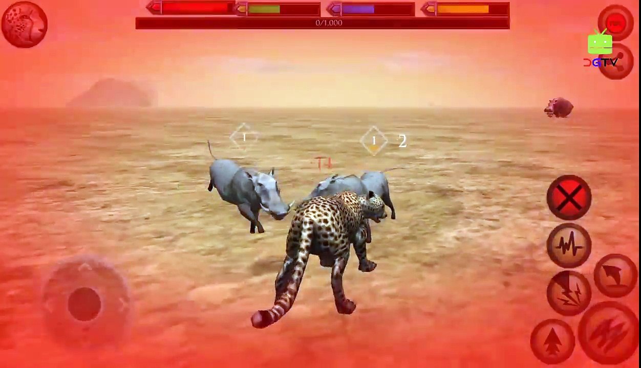 Ultimate Savanna Simulator (by Gluten Free Games) Android Gameplay Part 1 [HD]