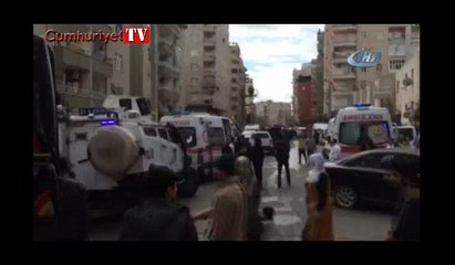 Diyarbakır'daki patlamadan ilk görüntüler: Yaralılar var