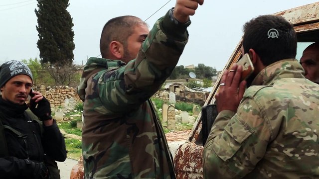 TSK ve ÖSO, Büyük Halobu köyünü teröristlerden arındırarak, Afrin ile Azez'e su sağlayan barajı kontrolüne aldı (1) - AFRİN