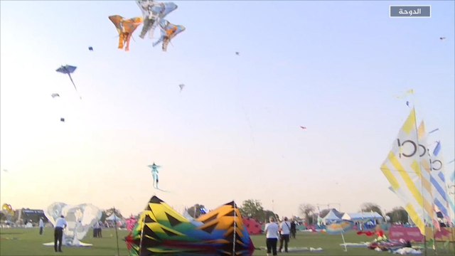 هذا الصباح- مهرجان للطائرات الورقية في سماء الدوحة
