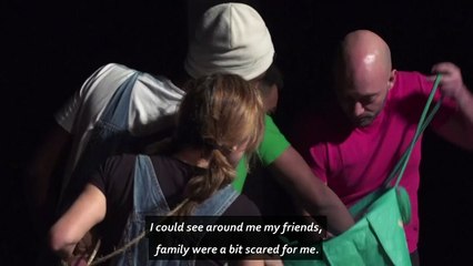 Calais refugee camp: Seeing the funny side