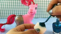 Custom Mermaid MLP The Little Mermaid - Ariel Vintage My Little Pony