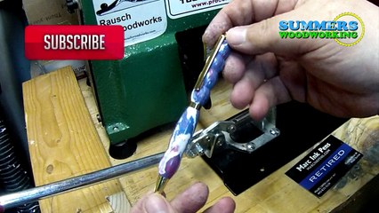 How To Make A 24kt Slimline Alumilite Pen For Steve Carmichael