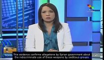 Russia proves use of chemical weapons by Syrian rebels