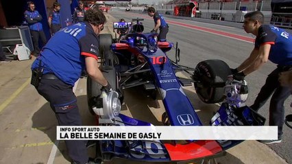Formule 1 - Gasly sur le bon rail !