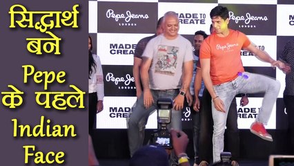 Sidharth Malhotra becomes FIRST Indian Face of Pepe Jeans; Watch Video | FilmiBeat