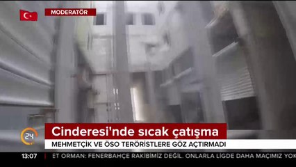Sıcak çatışma anları kamerada