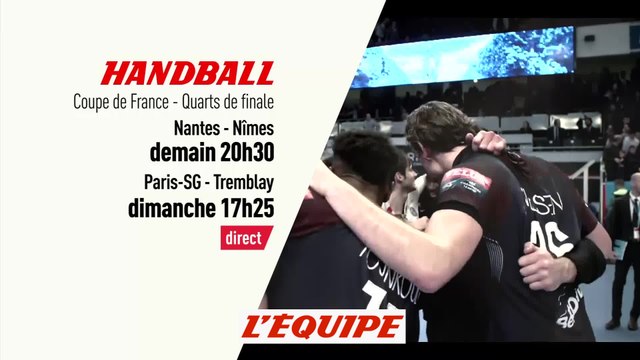 Quarts de finale, bande annonce - HANDBALL - COUPE DE FRANCE