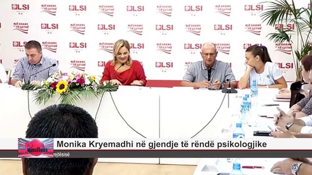 Monika Kryemadhi ne gjendje te rende psikologjike, Eshte mbyllur ne dhome dhe nuk flet me askend